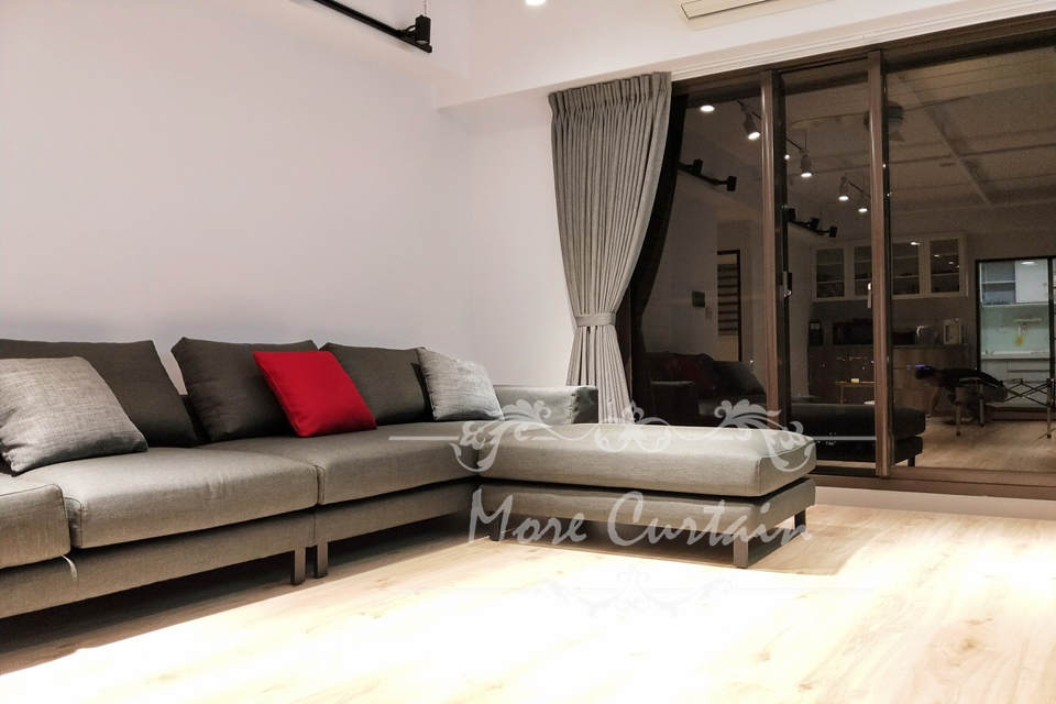 桃園中壢窗簾推薦 邱公館窗簾案例分享 1