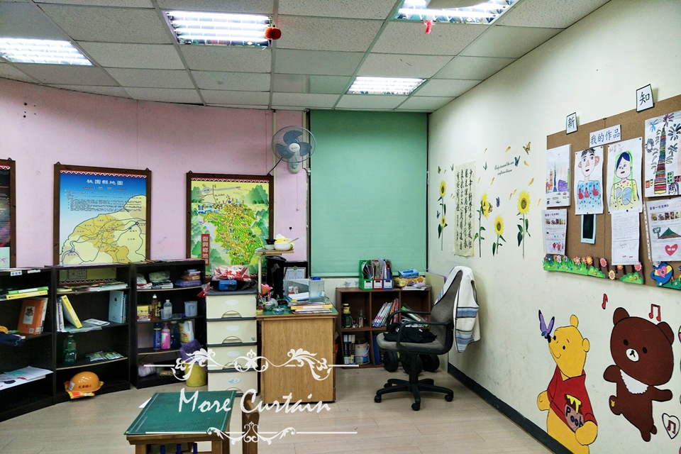 桃園市復興鄉的哈嘎灣光華國小遮光防焰捲簾 15 光華國小安裝照 171215 0020