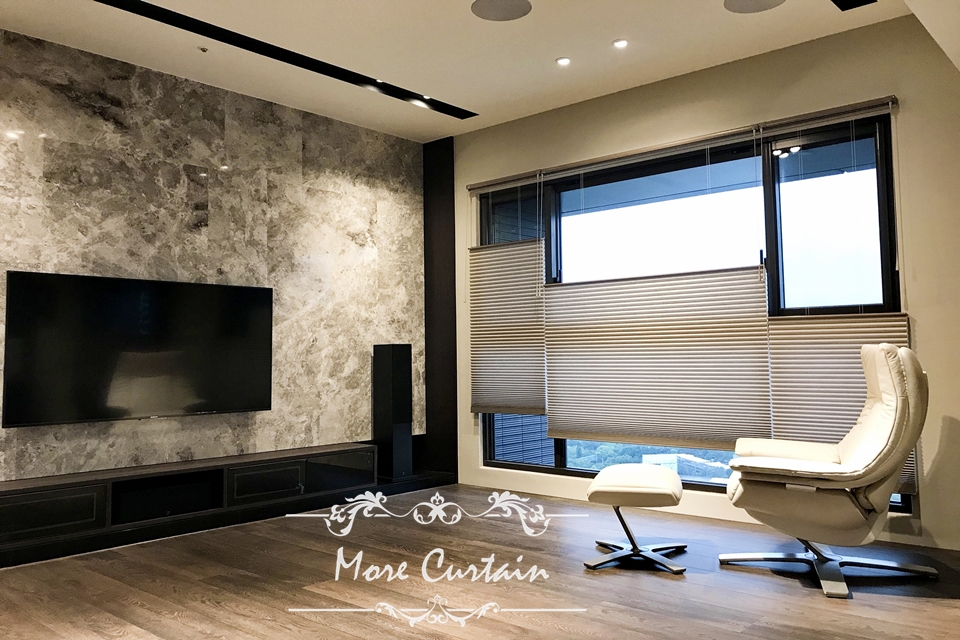 亨特風琴簾專賣店 桃園沐爾窗簾11