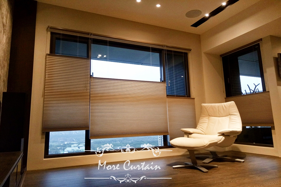 亨特風琴簾專賣店 桃園沐爾窗簾12