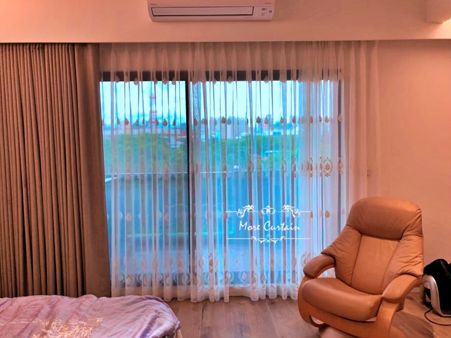 南庄窗簾推薦案例徐公館 竹南窗簾店推薦沐爾窗簾傢飾調光簾木百葉簾 20