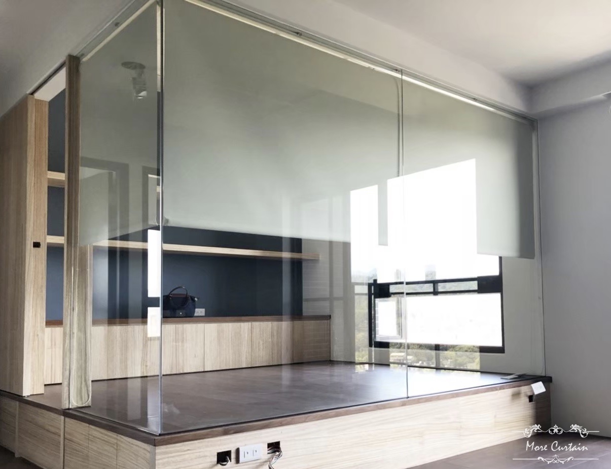 簡單俐落好保養,不佔空間的窗簾產品 10 -捲簾布簾蛇行簾 (12)