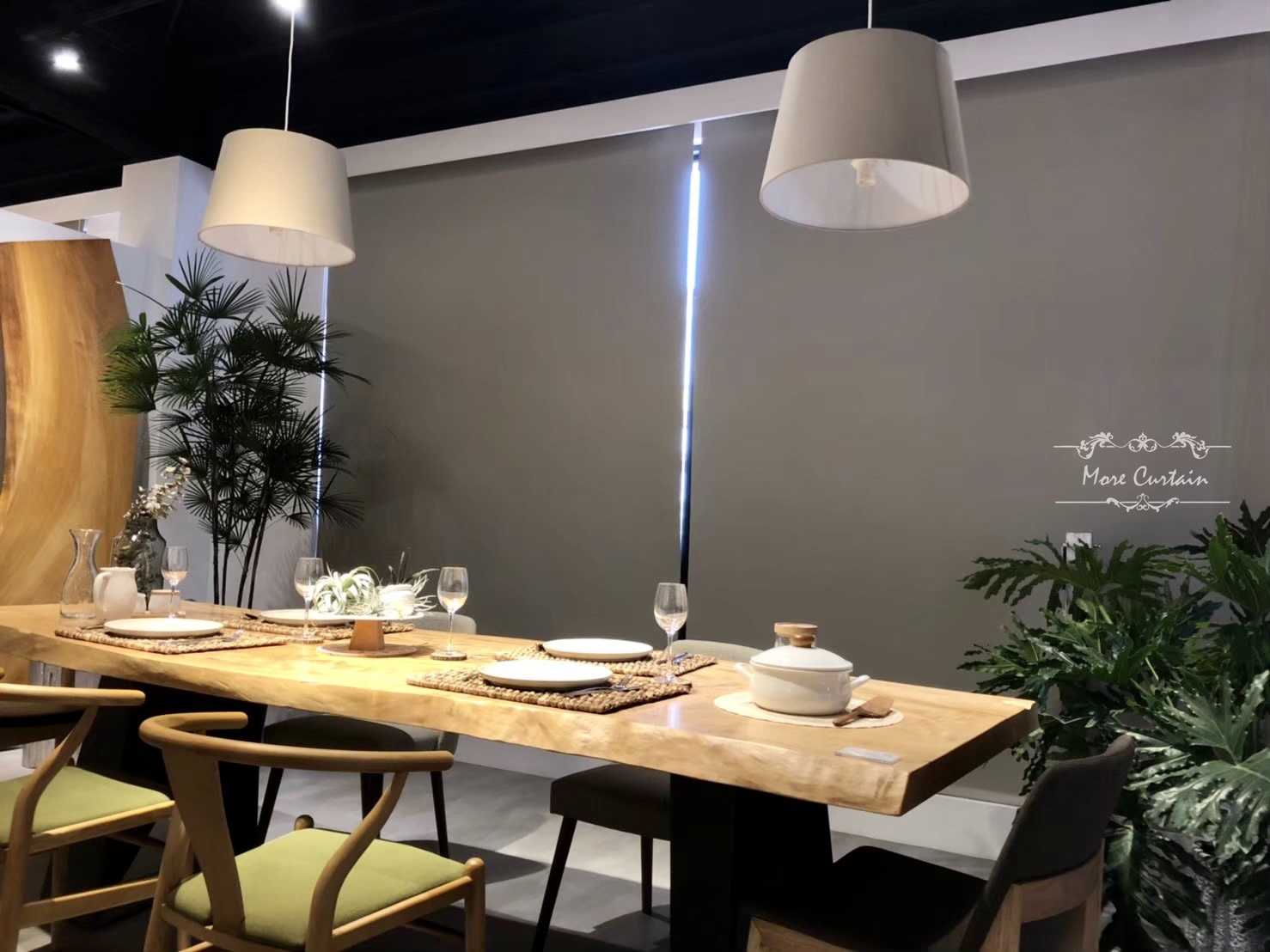 簡單俐落好保養,不佔空間的窗簾產品 7 -捲簾布簾蛇行簾 (13)