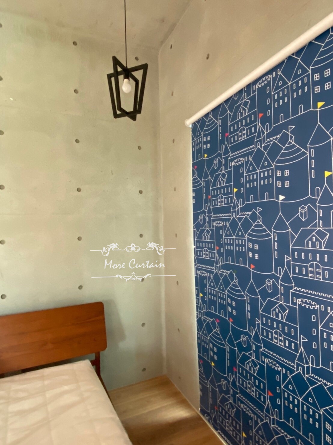 簡單俐落好保養,不佔空間的窗簾產品 13 -捲簾布簾蛇行簾 (4)