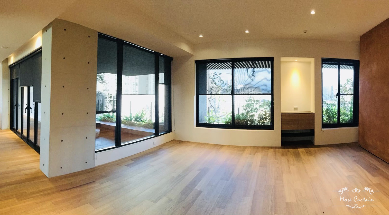 簡單俐落好保養,不佔空間的窗簾產品 3 -捲簾布簾蛇行簾 (6)