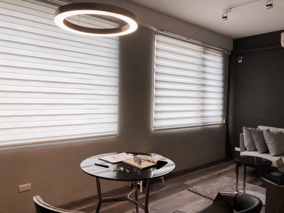 調光廉呈現效果配合進光較為柔軟，層次感以調光廉較優