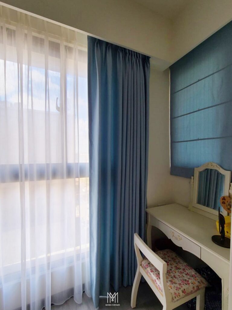 使用落地窗簾是一種有效的解決方案，有助於控制和管理室內溫度。