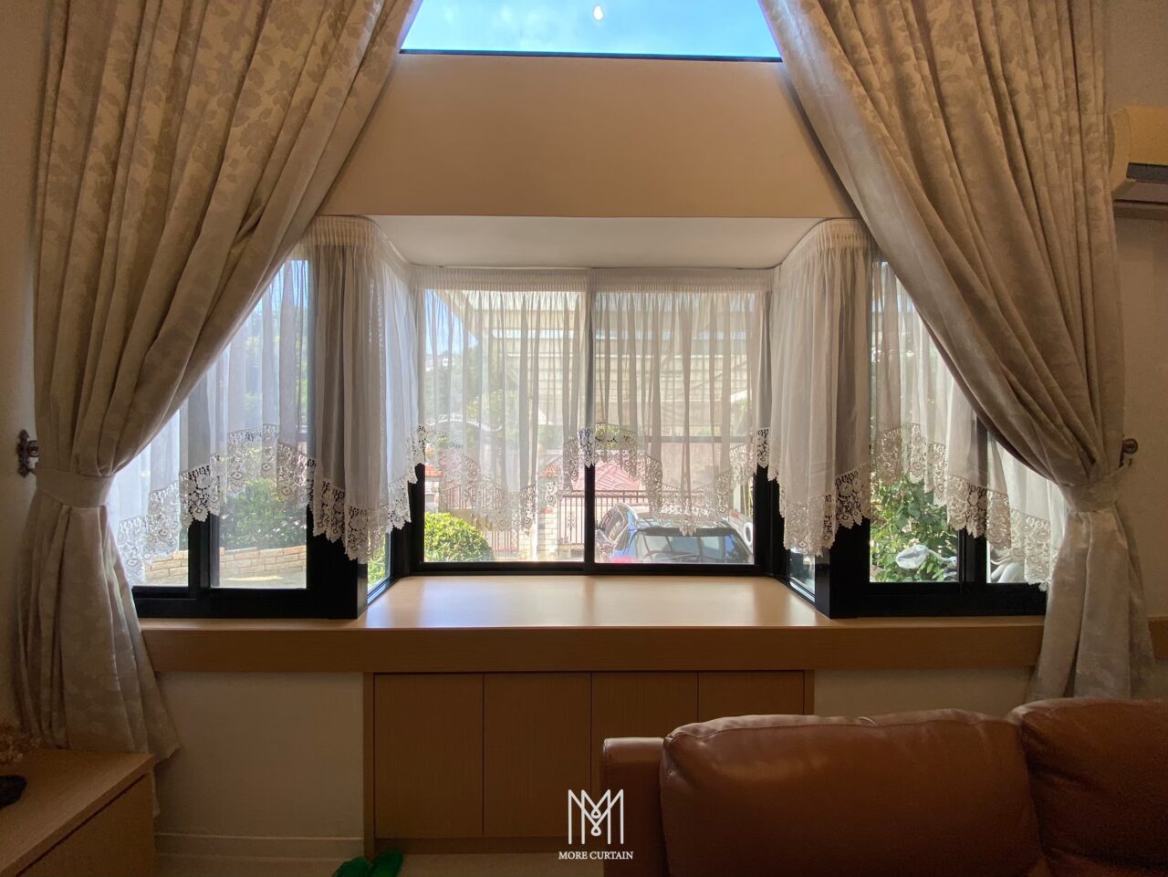 特殊窗型紗簾