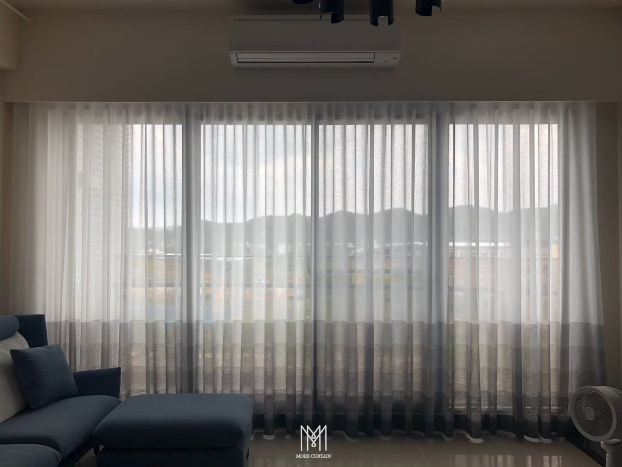 布簾加裝一層紗簾有必要嗎?客廳、房間增加柔和光線氛圍的聖品,紗簾優點、特性1次看