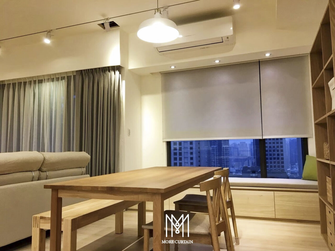 沐爾 無印風格捲簾 桃園捲簾推薦