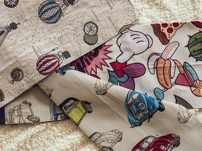 選擇具有裝飾圖案的窗簾