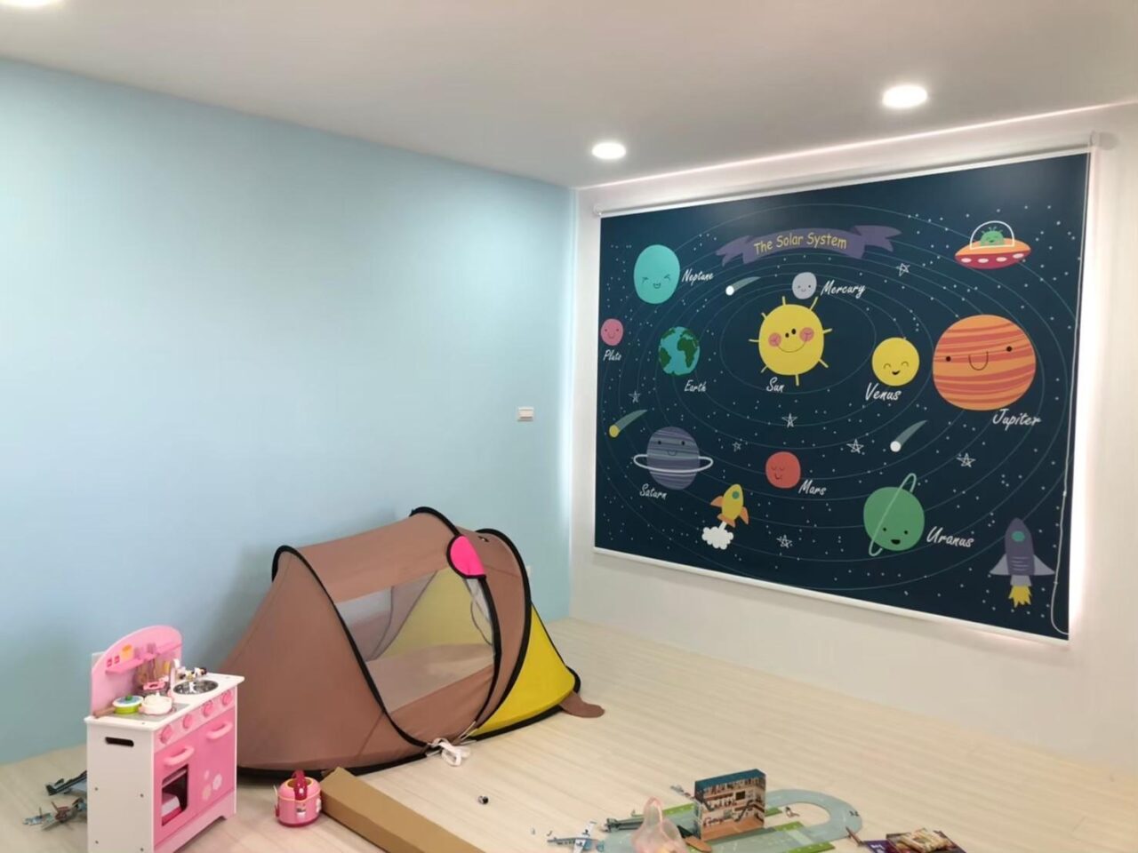 兒童房可以選用童趣簾面