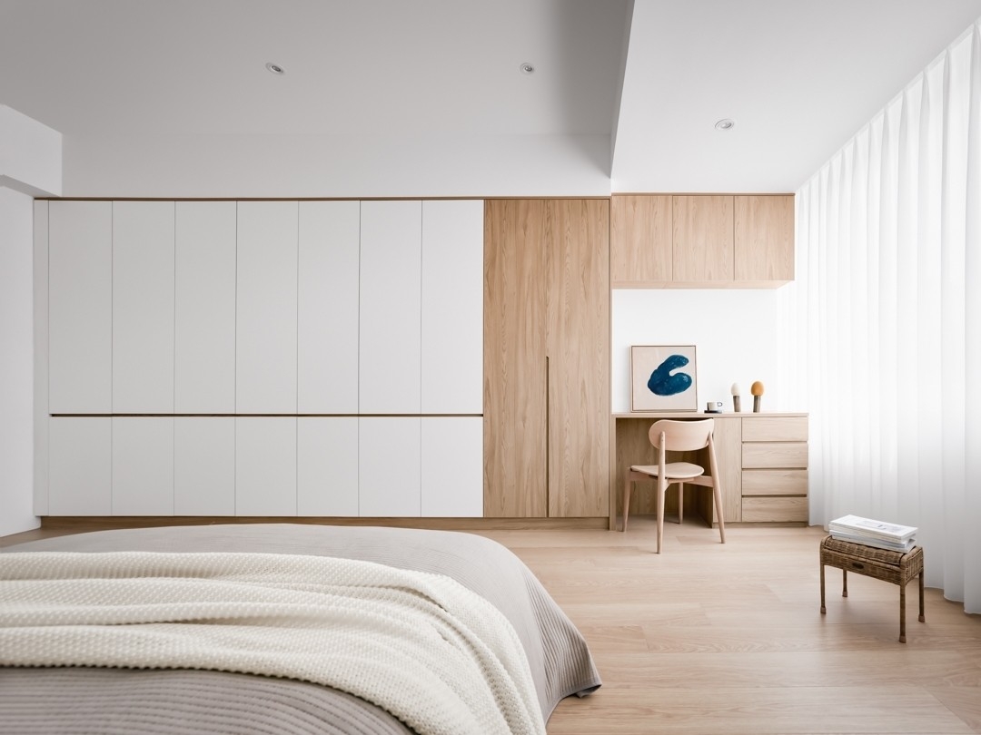 不用整組換掉,現有窗簾如何升級成智能窗簾?3種方案一篇搞定(三) 2 主臥室與客廳是最常施作智能窗簾的空間